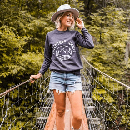 Adventure Awaits Sweatshirt - Mommy Apparel