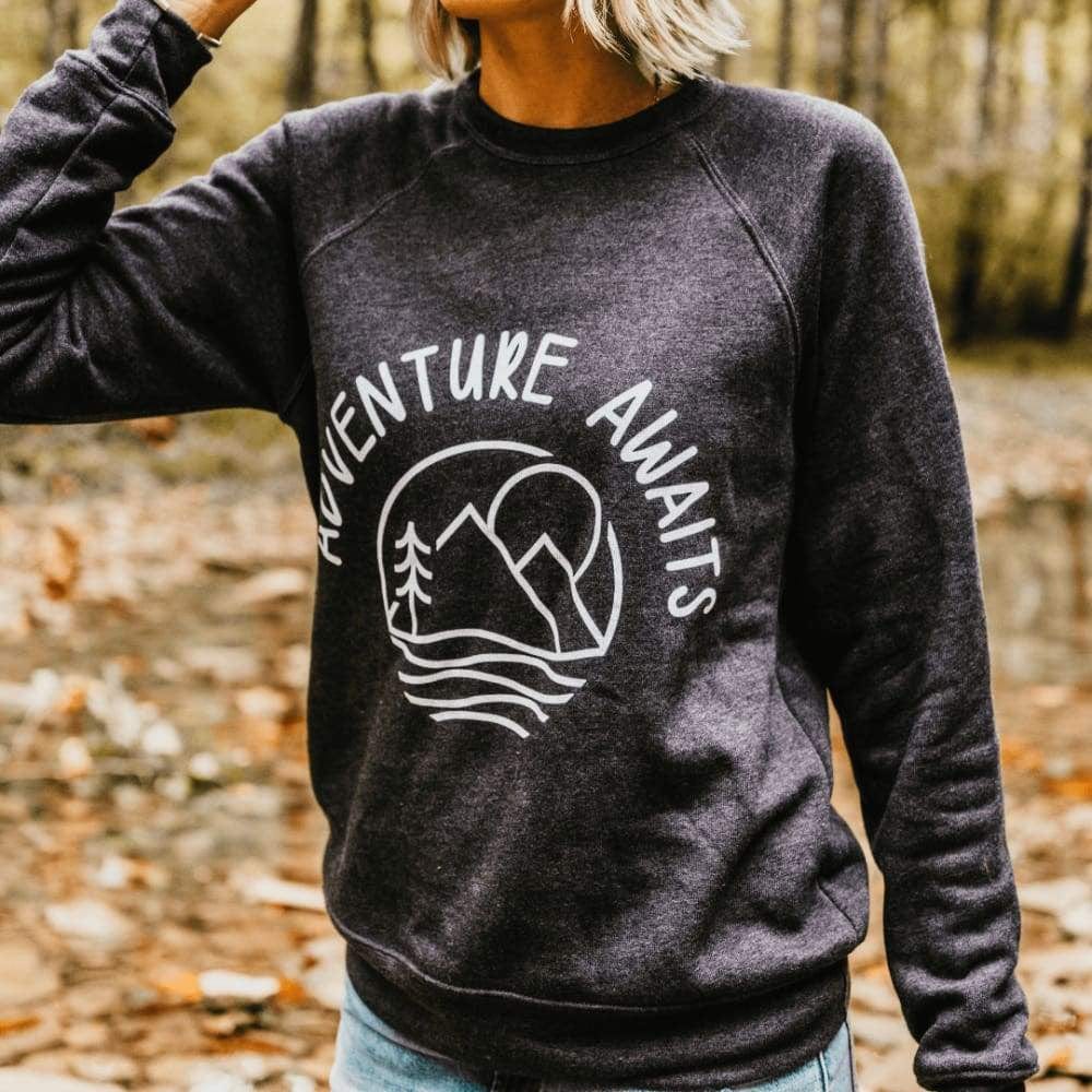 Adventure Awaits Sweatshirt - Mommy Apparel