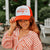 American Honey Trucker Hat - Red