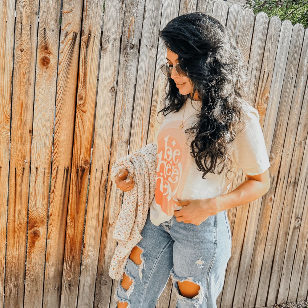 Be Here Now Tee - Mommy Apparel