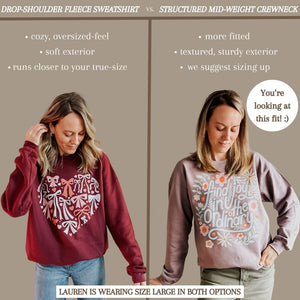 Be Kind Front + Back Crewneck - Mommy Apparel