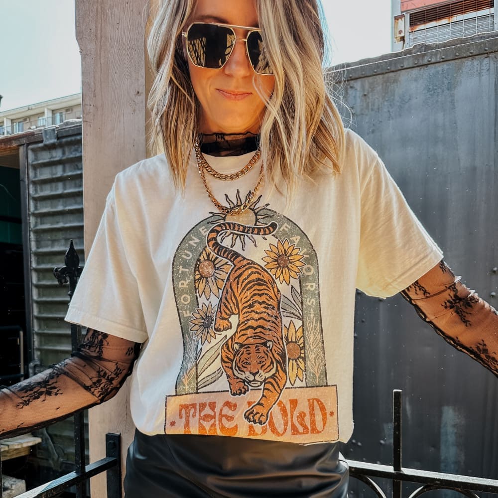 Bold Tiger Tee - NEW