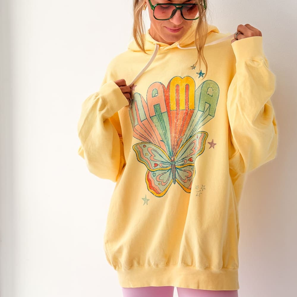 Butterfly Mama Hooded Sweatshirt