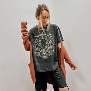 *** Butterfly Oversized Tee