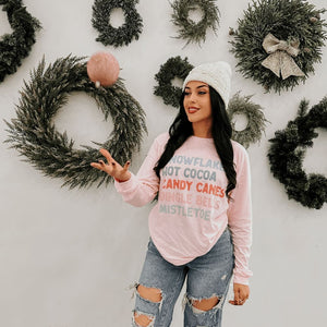 Christmas Favorites Long Sleeve Tee