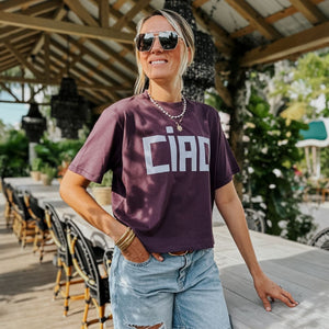 Ciao Relaxed Boxy Tee - NEW