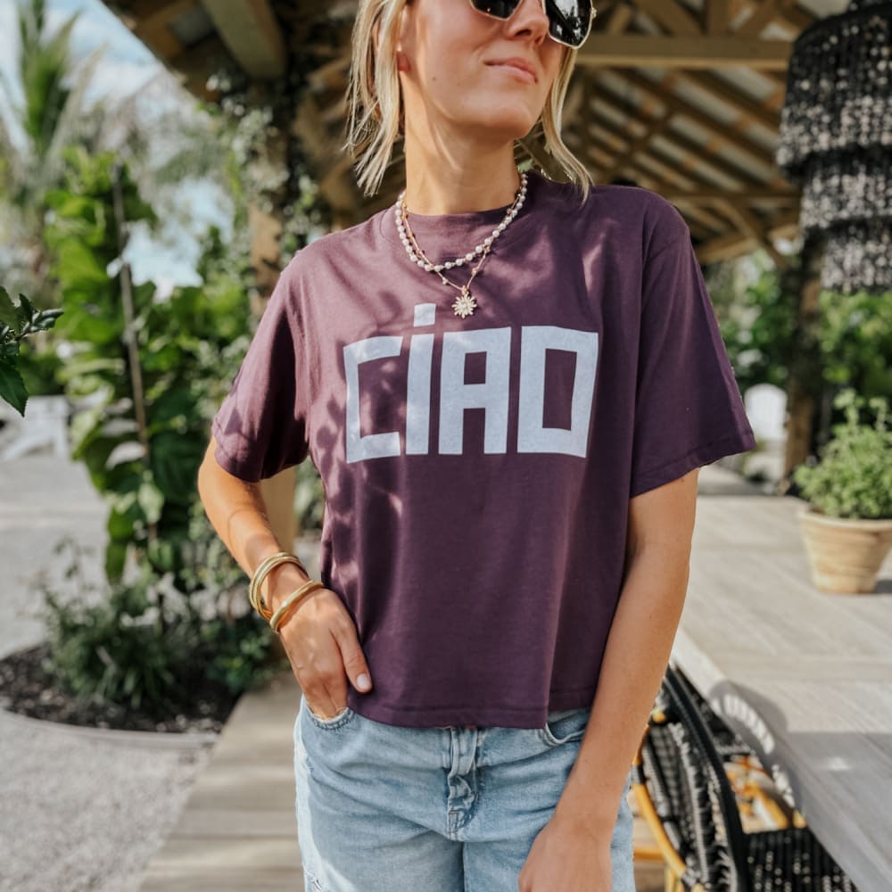 Ciao Relaxed Boxy Tee - NEW