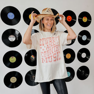 Cowboys & Country Music Tee - Mommy Apparel