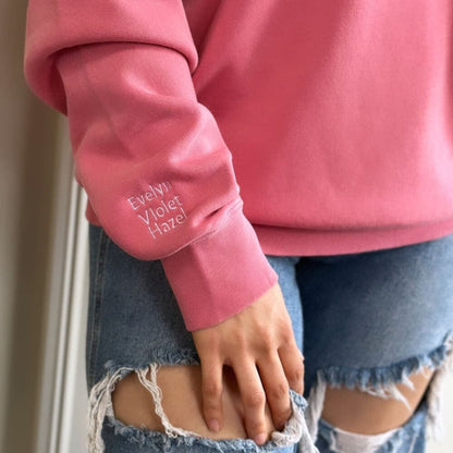 Custom Mama Embroidered Crewneck