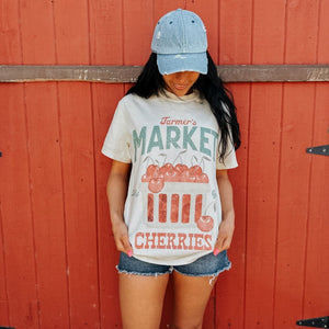 Cutie Cherry Market Tee