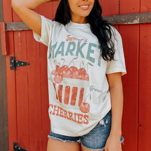 Cutie Cherry Market Tee