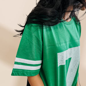 Distressed 7 Jersey Tee - NEW