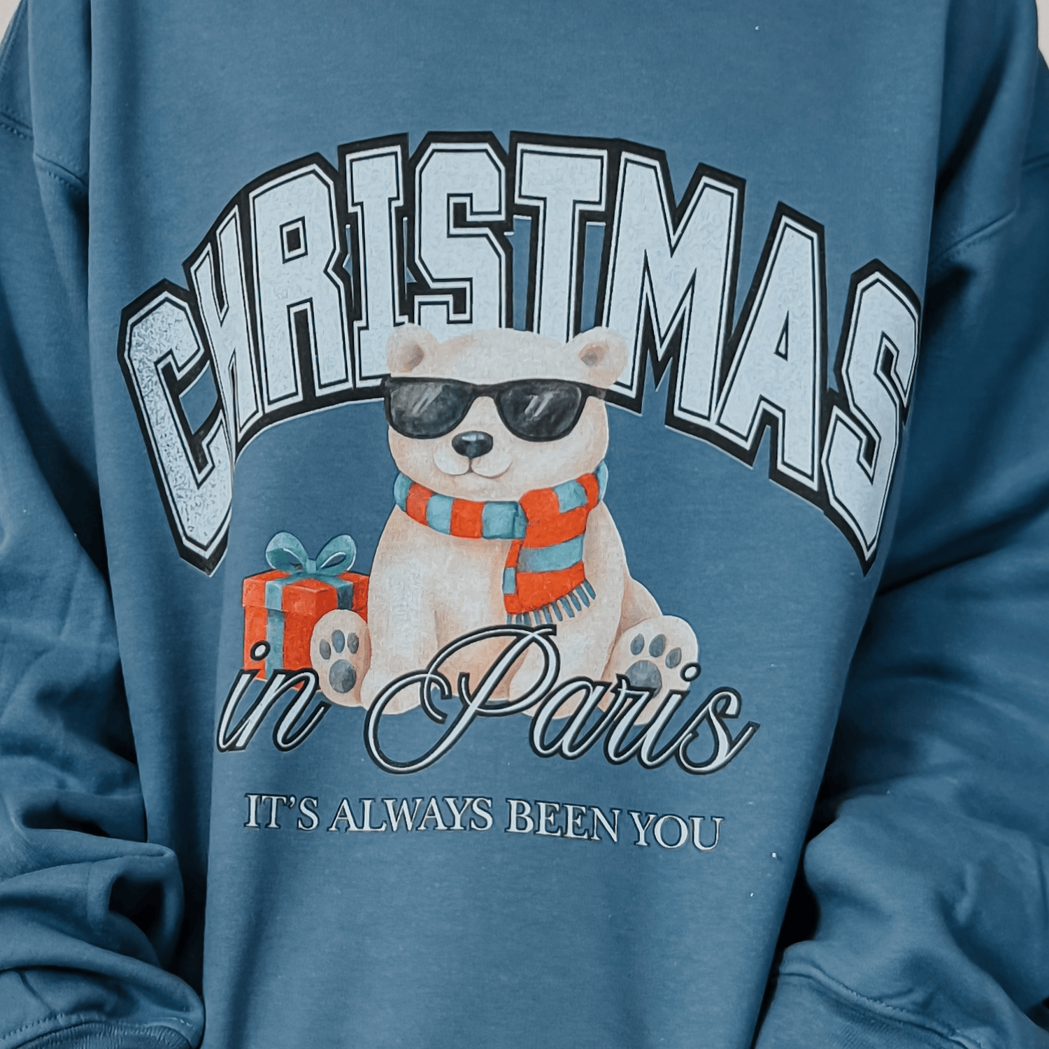 Christmas In Paris Sweatshirt