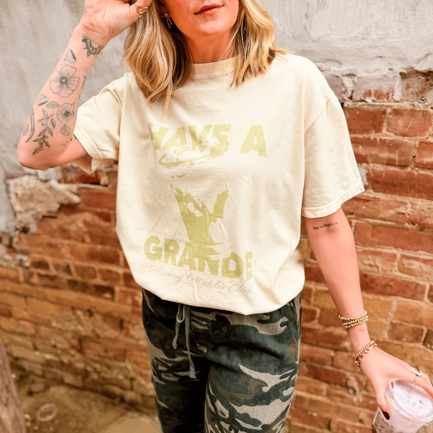 Morning Matcha Club Tee