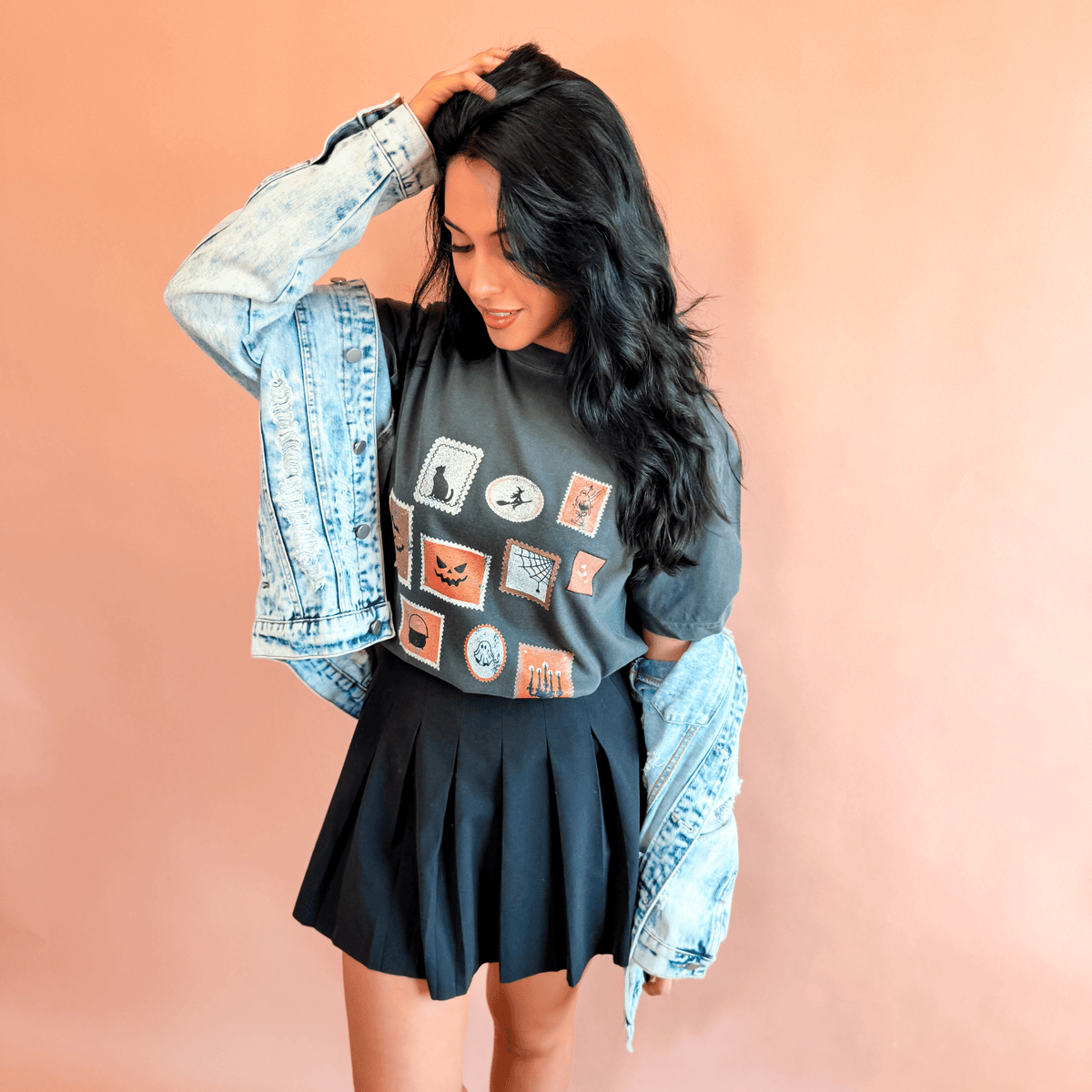 Spooky Stamp Collection Tee