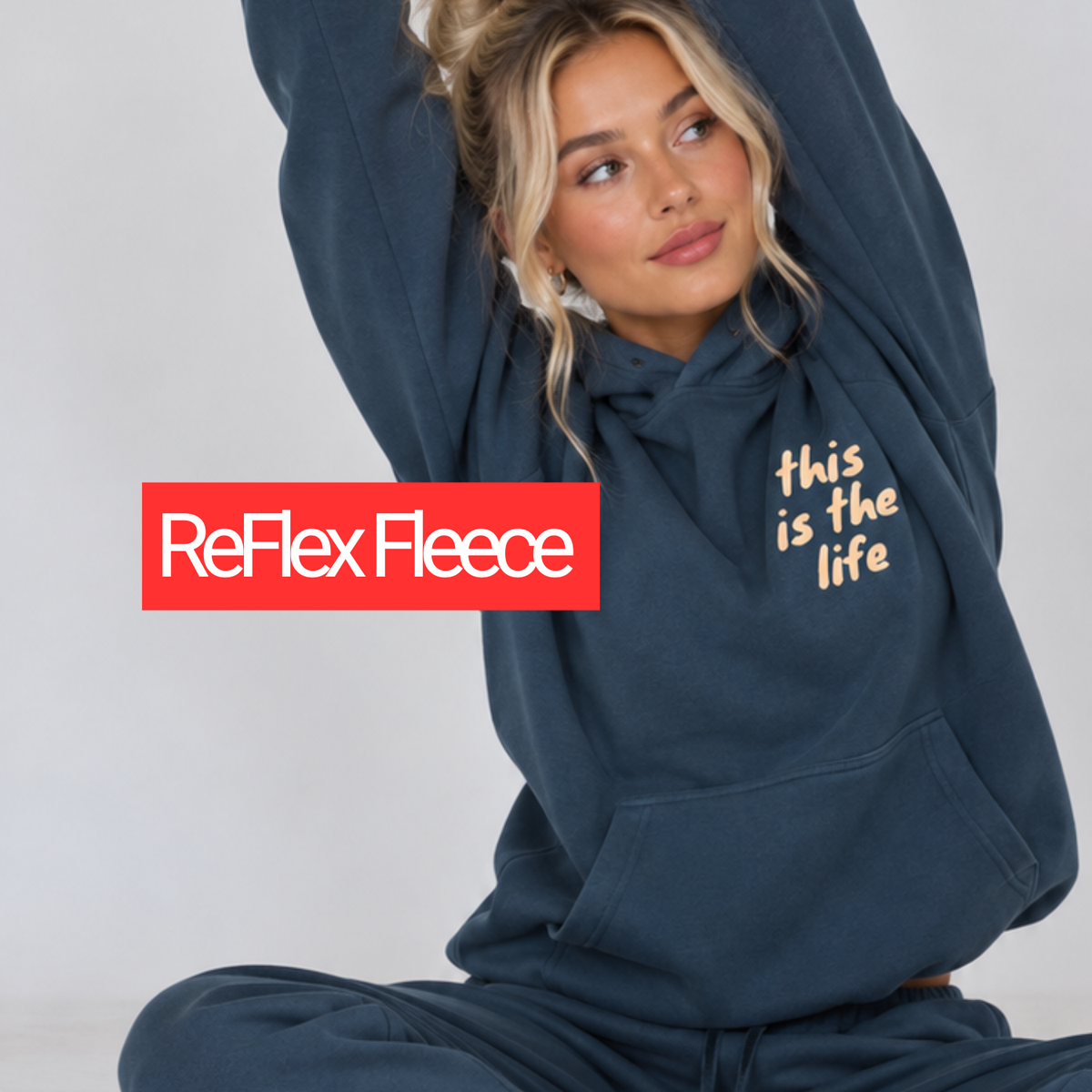 This Is The Life ReFlex Fleece Hoodie