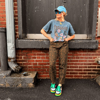 Floral Freebird Mineral Wash Tee