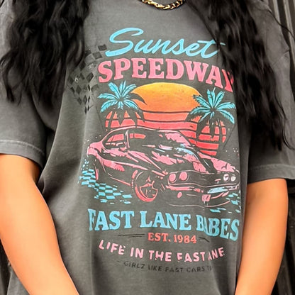 Girlz Like Fast Cars Tee - NEW