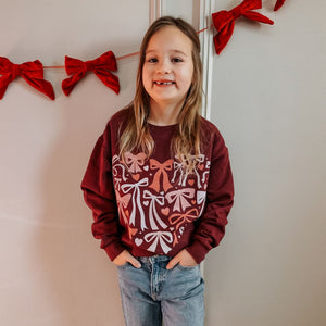 Heart of Bows Crewneck - Kids - Apparel