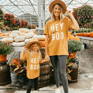 Hey Boo Tee - Kids - Apparel