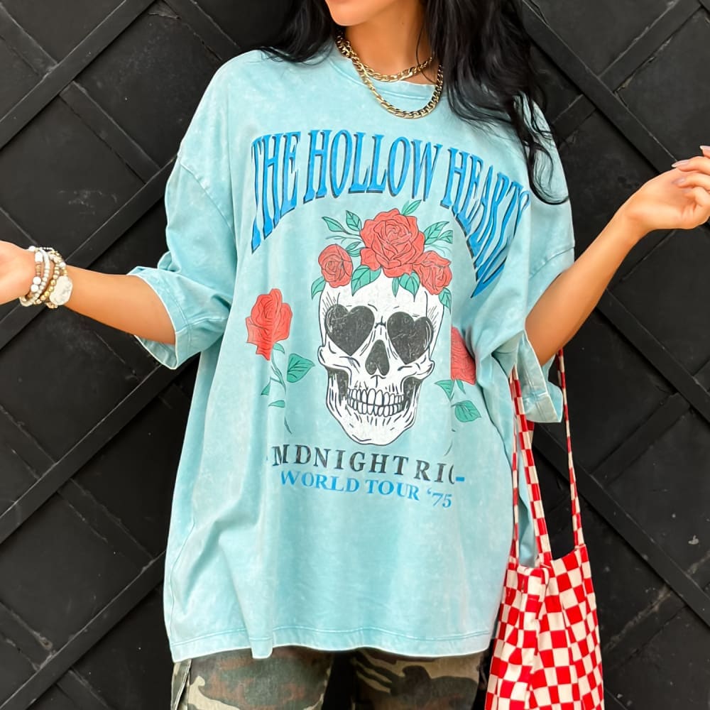 Hollow Hearts Oversized Tee
