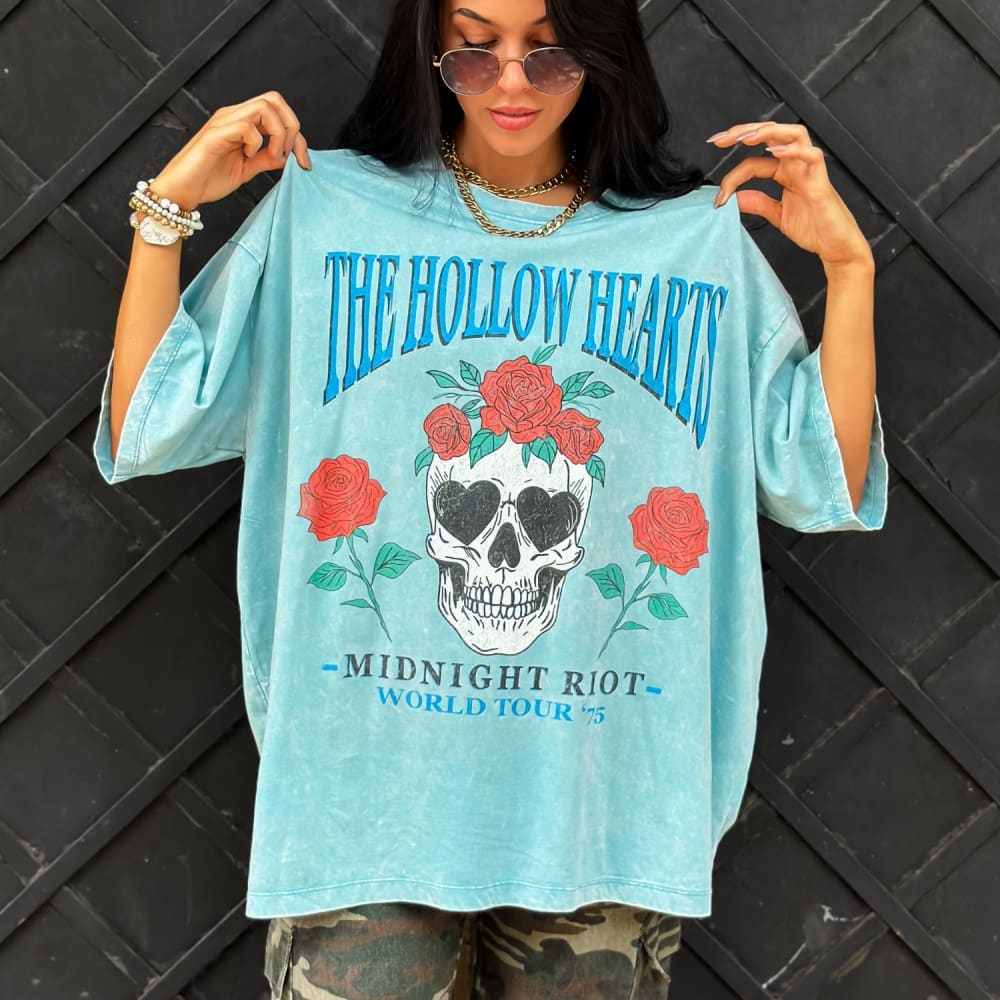 Hollow Hearts Oversized Tee
