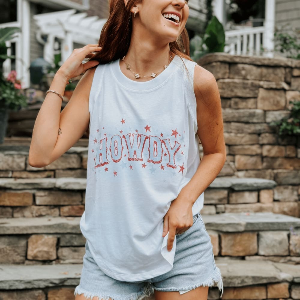 Howdy USA Tank - Mommy Apparel