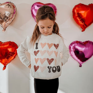 I Heart You Sweatshirt - Kids