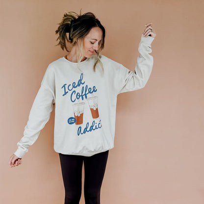 Iced Coffee Addict Sweatshirt