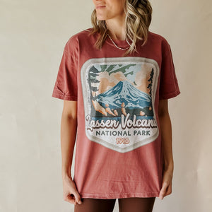 Lassen Volcano National Park Tee - NEW