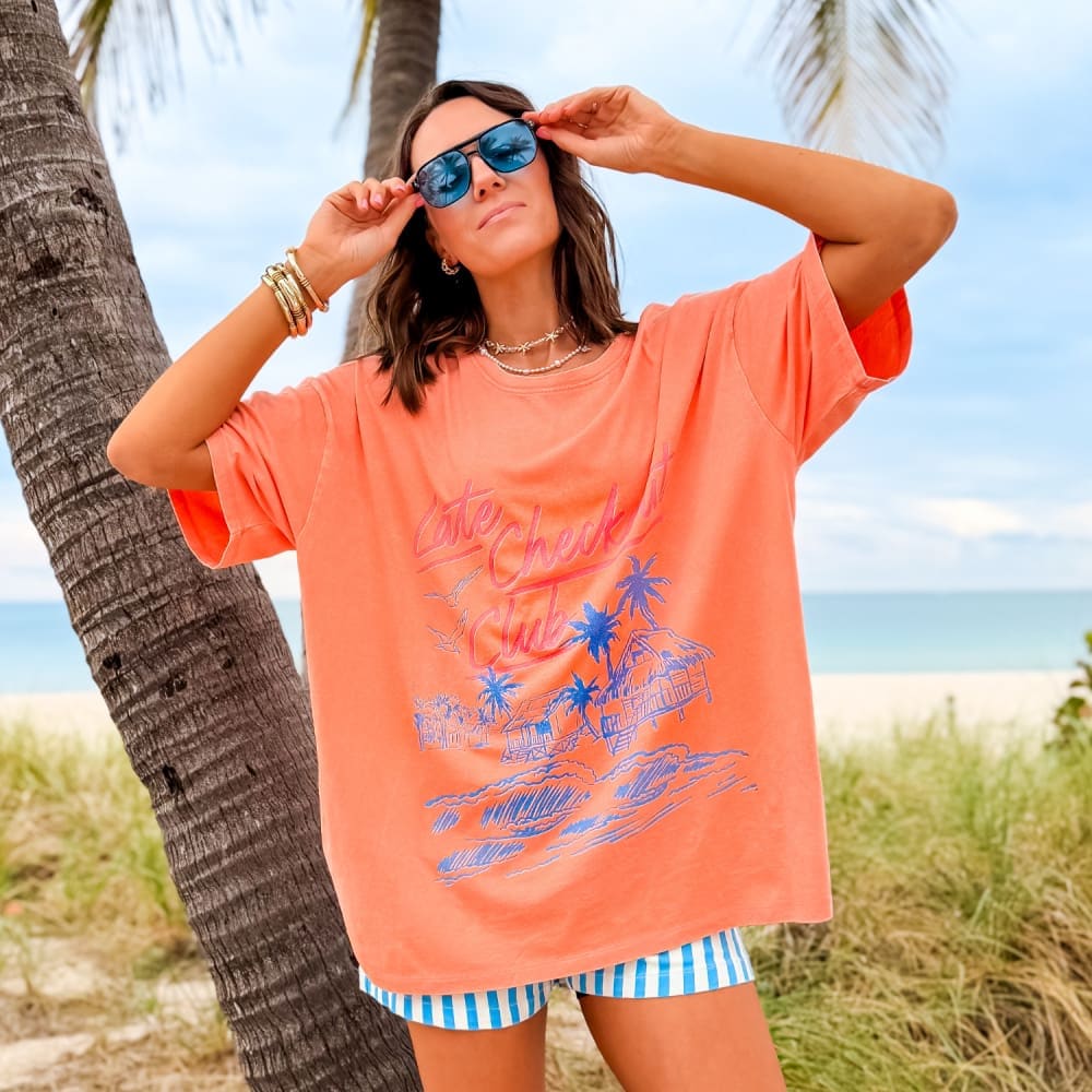 Late Checkout Club Oversized Tee