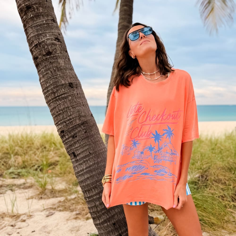 Late Checkout Club Oversized Tee