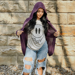 Melting Smiley Tee - Mommy Apparel