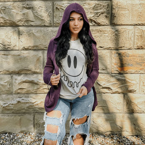 Melting Smiley Tee - Mommy Apparel