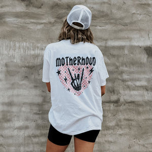 Motherhood Skeleton Pocket Tee - NEW