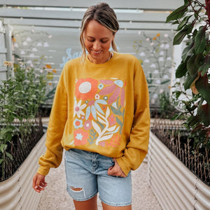 Mustard Flowers Sweatshirt