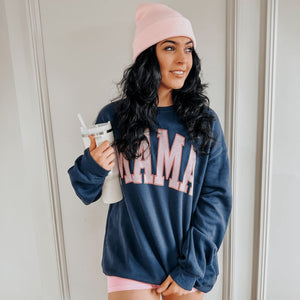 Neutral Mama Sweatshirt - Navy