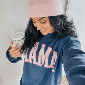 Neutral Mama Sweatshirt - Navy