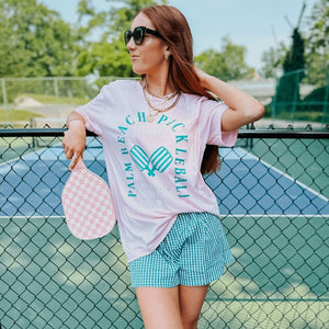 Palm Beach Pickleball Tee - Mommy Apparel