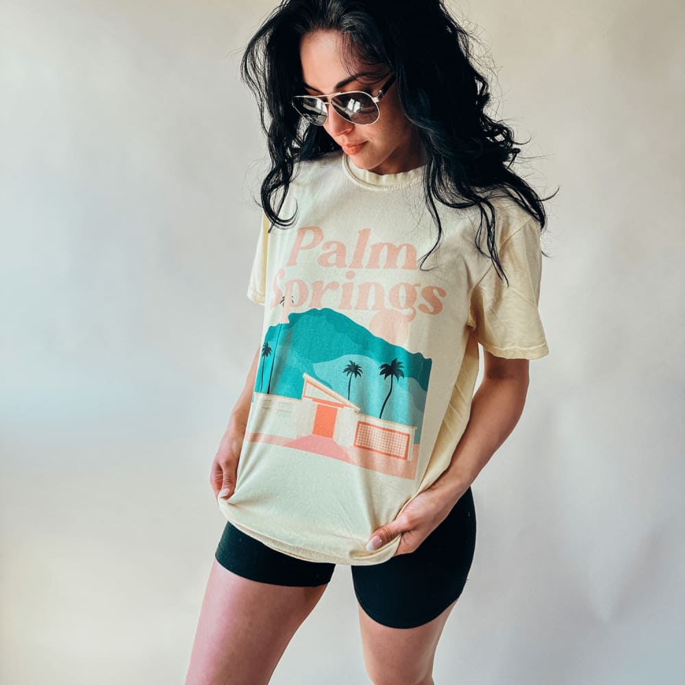 Palm Springs Mountain Tee - Mommy Apparel