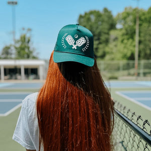 Pickleball Trucker Hat - Forest