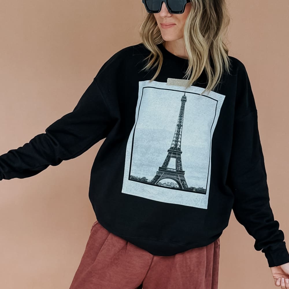 Picture Me In Paris Sweatshirt