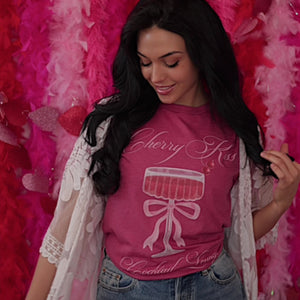 Cherry Kiss Lounge Tee