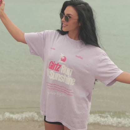 Girlz Run On Sunshine Tee