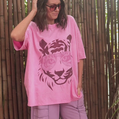 Go Get 'Em Tiger Oversized Tee