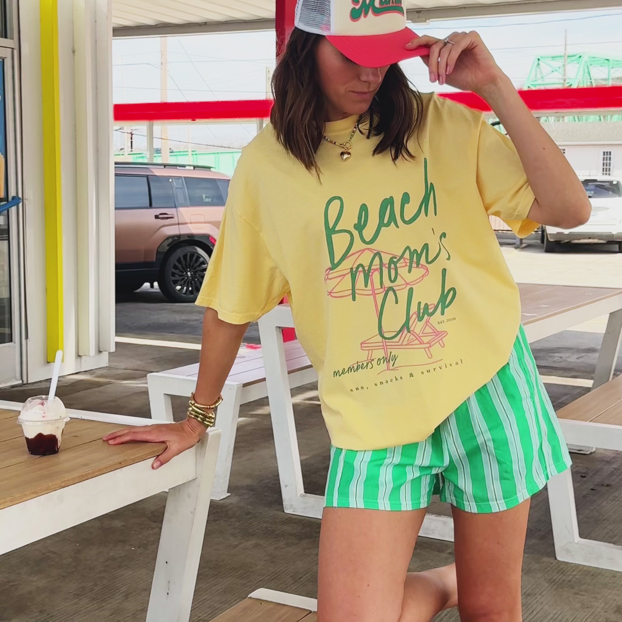 Beach Mom's Club Tee