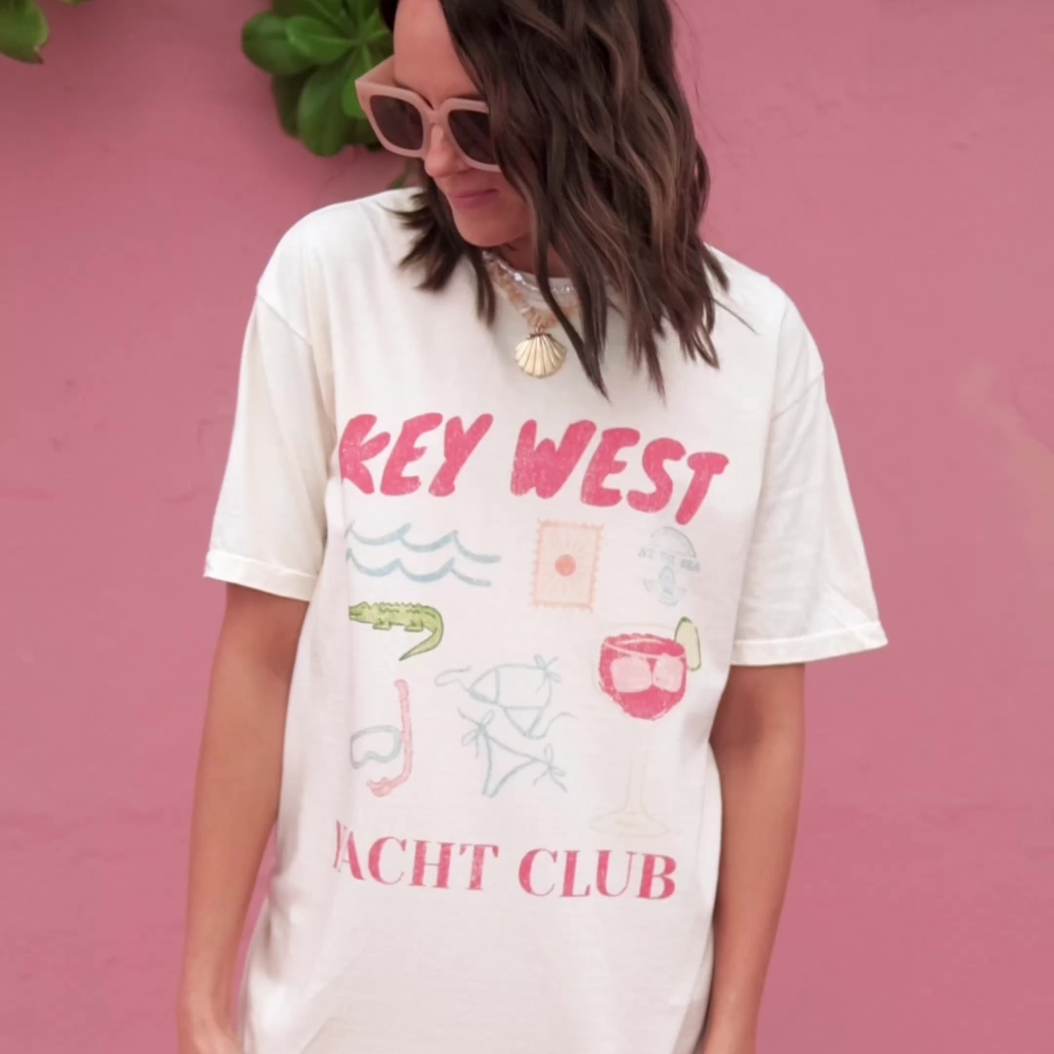 Key West Yacht Club Tee