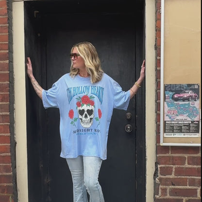 Hollow Hearts Oversized Tee