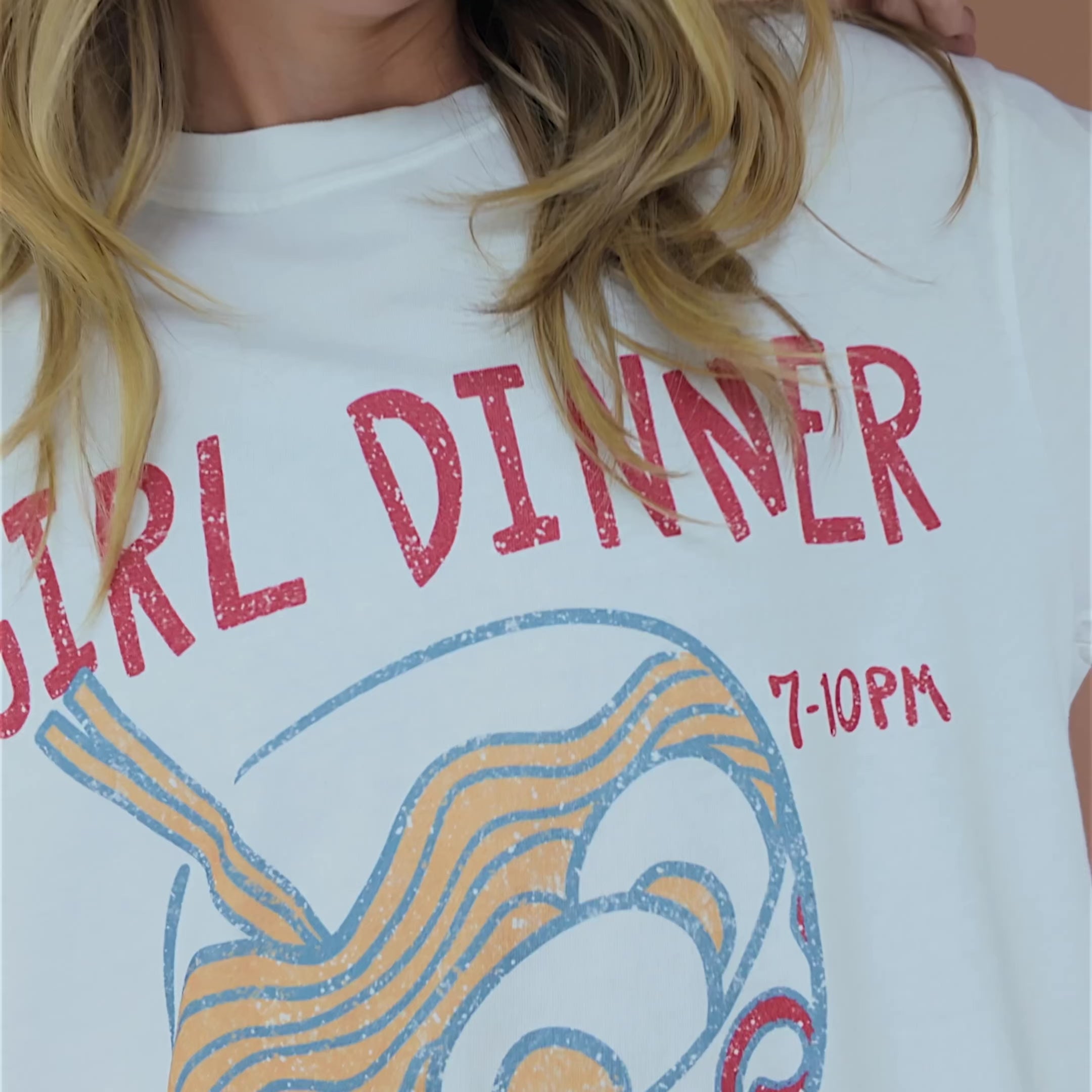 Girl Dinner Tee