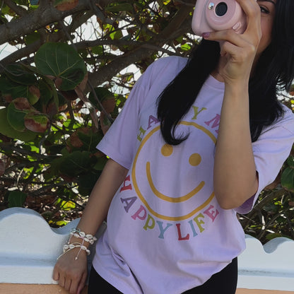 Happy Mind Happy Life Tee